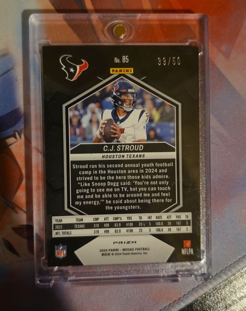 2024 Panini Mosaic #85 C.J. Stroud — front