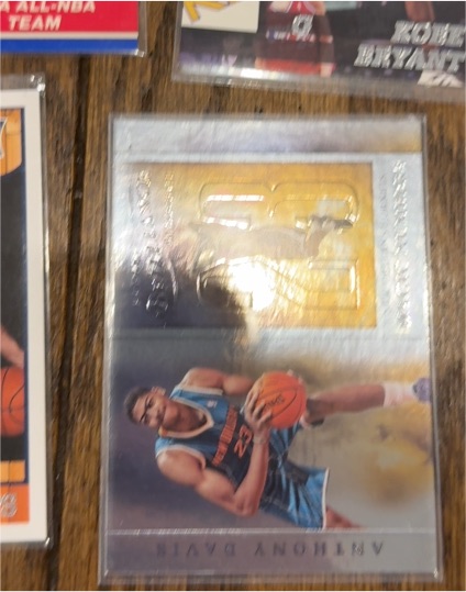 2012-13 Panini Brilliance #3 Anthony Davis Magic Numbers Rookie — front