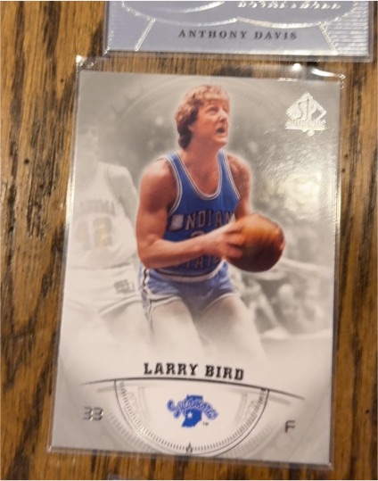 2013-14 SP Authentic #10 Larry Bird — front