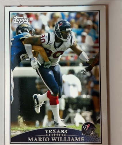 2009 Topps #201 Mario Williams — front