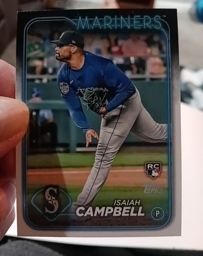 2024 Topps Series 1 #58 Isaiah Campbell — front