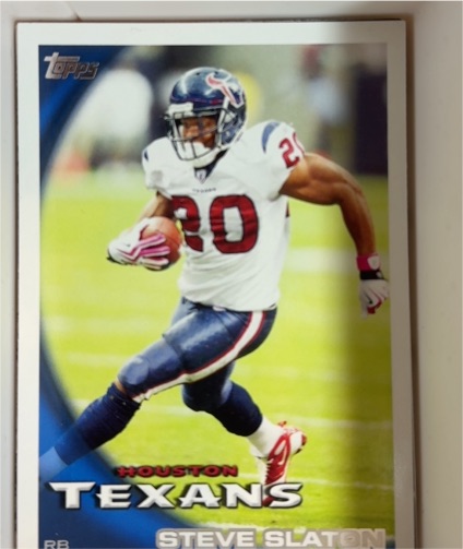 2010 Topps #175 Steve Slaton — front