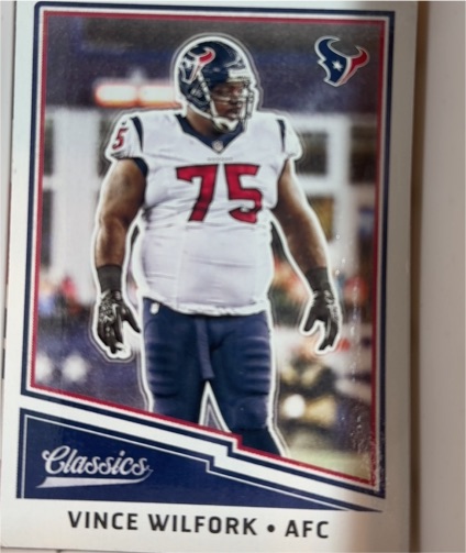 2017 Panini Classics #53 Vince Wilfork — front