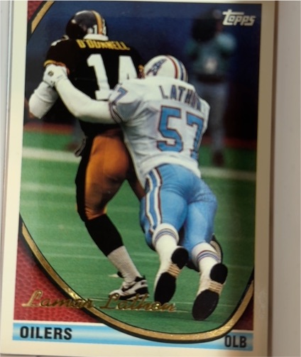 1994 Topps #634 Lamar Lathon — front