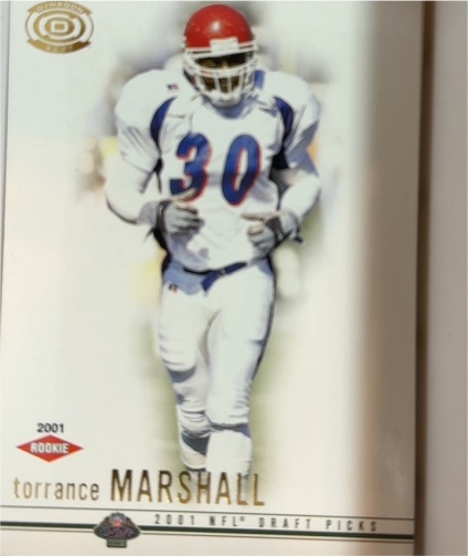 2001 Pacific Dynagon #141 Torrance Marshall — front