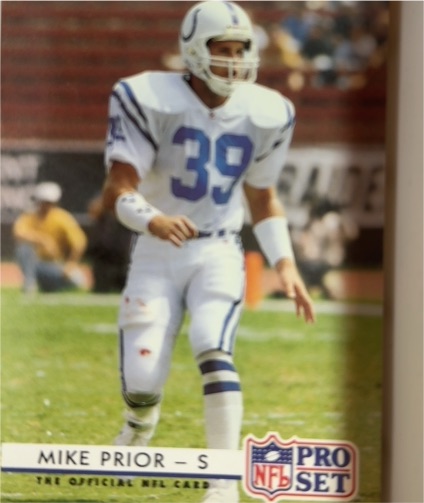 1992 Pro Set #195 Mike Prior — front