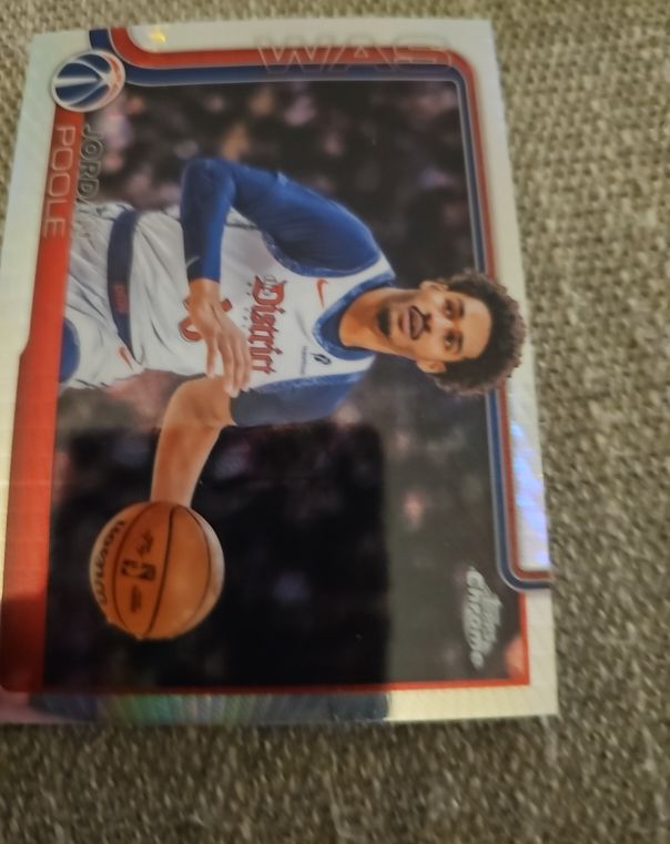 2025-26 Topps Chrome #207 Jordan Poole — front