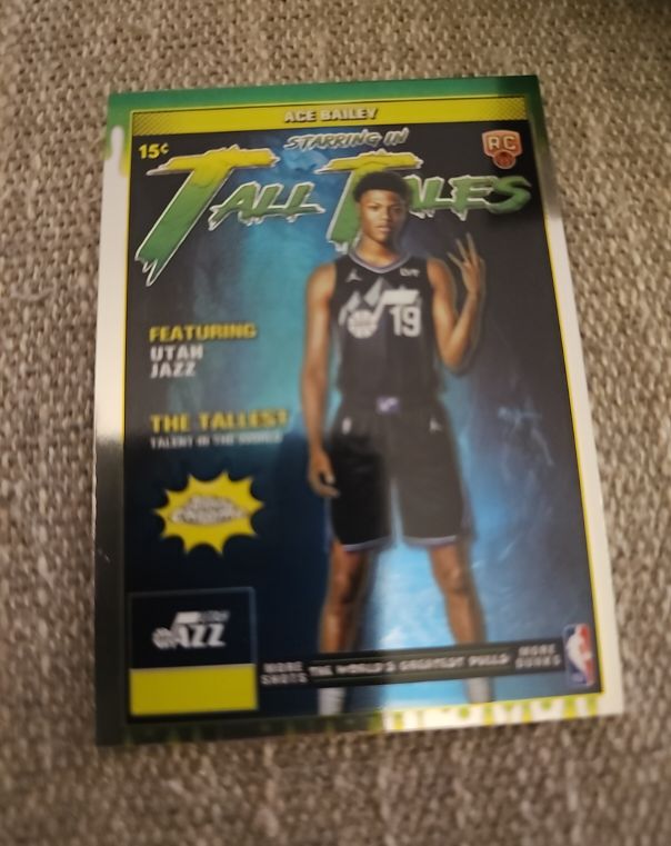 2025-26 Topps Chrome #TT-23 Ace Bailey Tall Tales Rookie — front