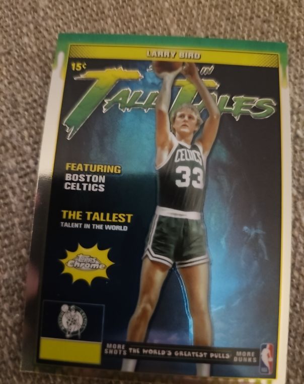 2025-26 Topps Chrome #TT-15 Larry Bird Tall Tales — front