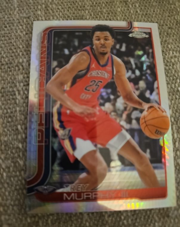 2025-26 Topps Chrome #104 Trey Murphy III — front