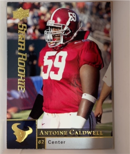 2009 Upper Deck #237 Antoine Caldwell Star Rookie — front