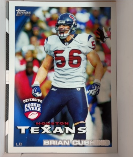 2010 Topps #206 Brian Cushing Houston Texans — front