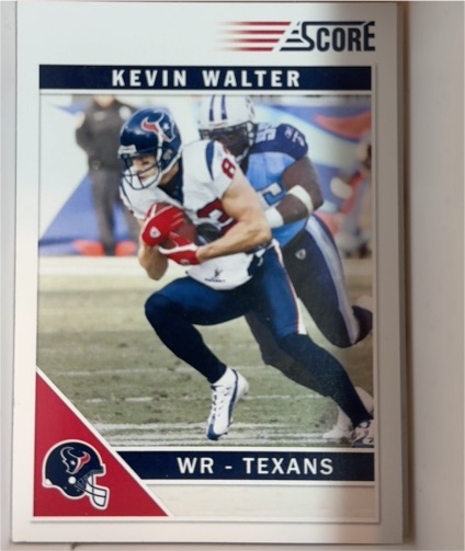 2011 Score #118 Kevin Walter — front