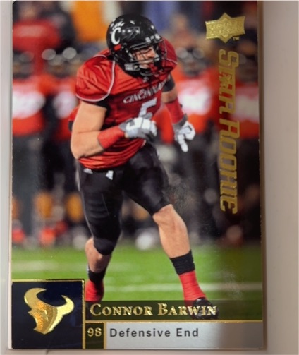 2009 Upper Deck #227 Connor Barwin — front