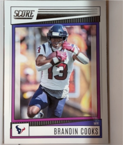 2022 Score #13 Brandin Cooks — front