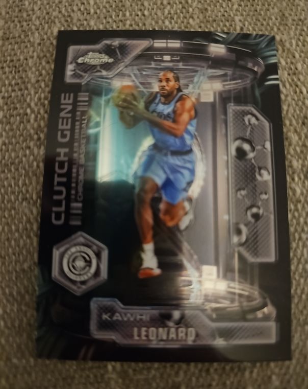 2025-26 Topps Chrome #CG-1 Kawhi Leonard — front