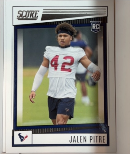 2022 Panini Score #368 Jalen Pitre — front