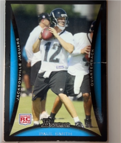 2008 Bowman Chrome #BC63 Paul Smith — front