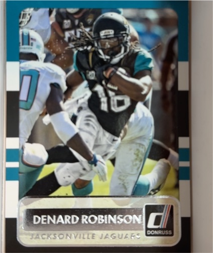 2015 Donruss #16 Denard Robinson — front