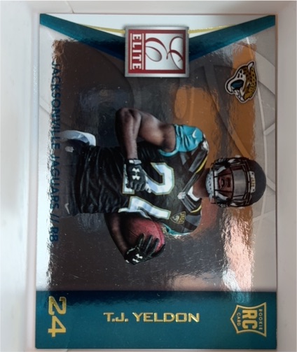2015 Donruss Elite #24 T.J. Yeldon — front