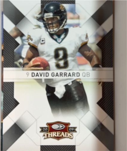 2009 Donruss Threads #45 David Garrard — front