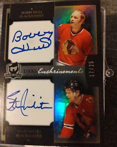 2024 The Cup Dual Enshrinements #Dual Enshrinements Bobby Hull Stan Mikita — front