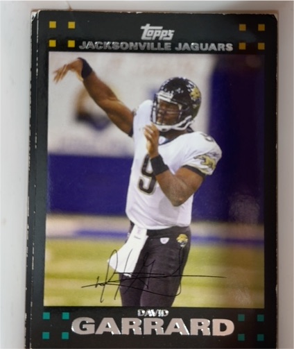 2007 Topps #22 David Garrard — front