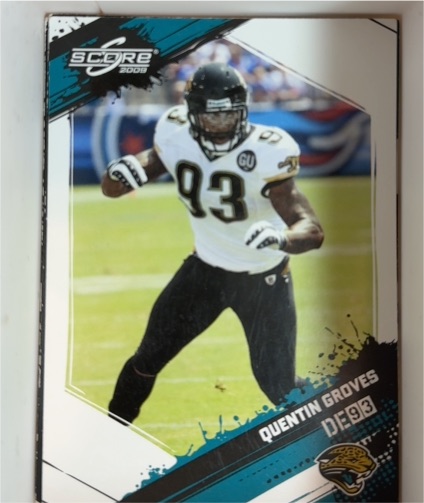 2009 Score #93 Quentin Groves — front