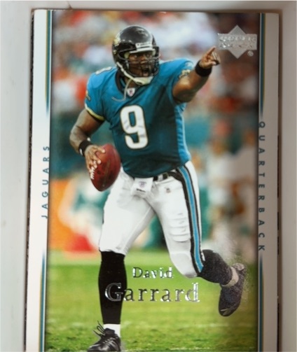 2007 Upper Deck #84 David Garrard Jacksonville Jaguars — front