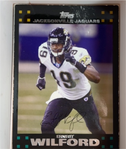 2007 Topps #150 Ernest Wilford — front