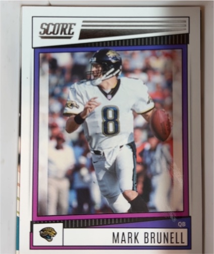 2022 Score #26 Mark Brunell — front