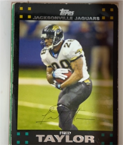 2007 Topps #75 Fred Taylor — front