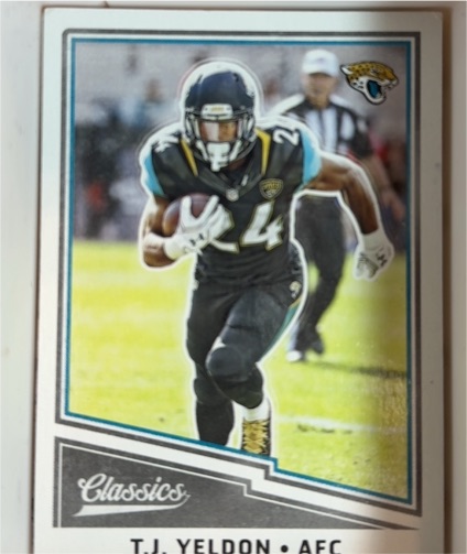 2017 Panini Classics #58 T.J. Yeldon — front