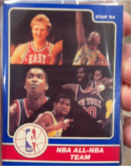 1984 Star Award Banquet #24 NBA All-NBA Team — front