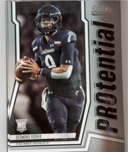 2022 Panini Score #P-DR Desmond Ridder PROtential — front
