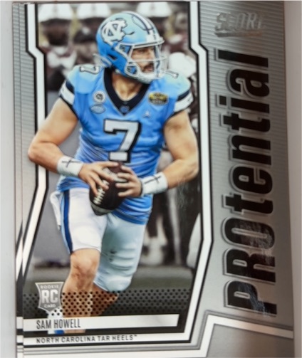 2022 Panini Score PROtential #P-SH Sam Howell — front