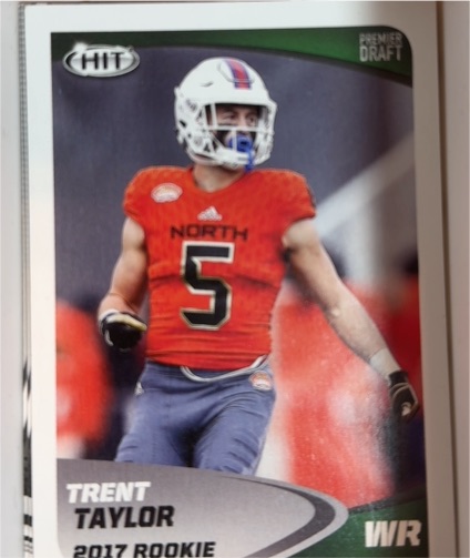 2017 Sage Hit #28 Trent Taylor — front