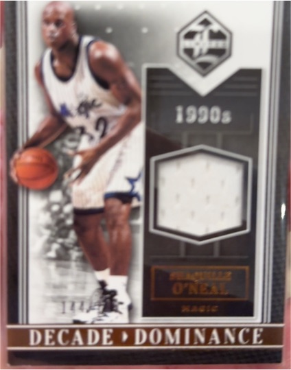 2003 Upper Deck SP Authentic Decade Dominance #114 Shaquille O'Neal — front