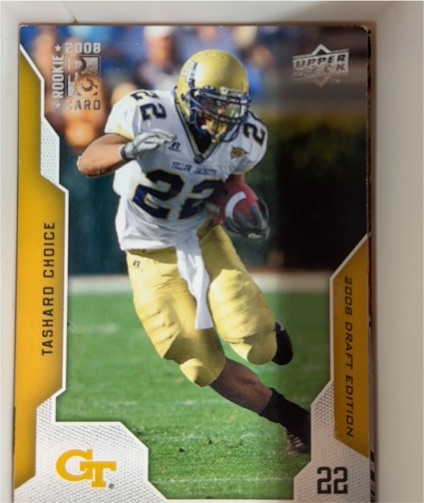 2008 Upper Deck Draft Edition #93 Tashard Choice — front