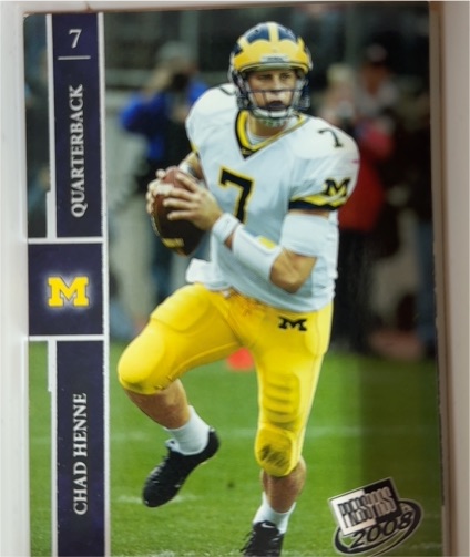 2008 Press Pass #7 Chad Henne — front