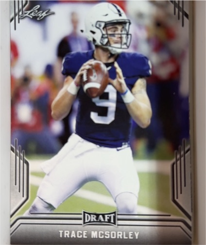 2019 Leaf Draft #66 Trace McSorley — front