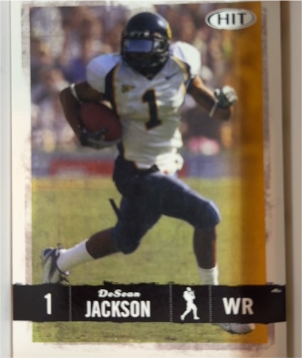 2008 SAGE HIT #99 DeSean Jackson — front