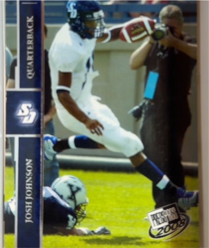 2008 Press Pass Football #56 Josh Johnson — front