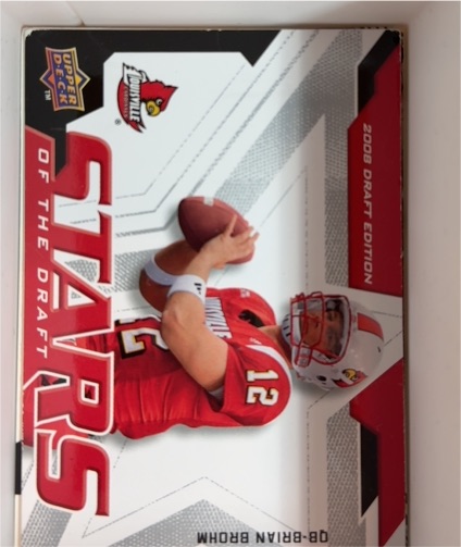 2008 Upper Deck Draft Edition #SOD1 Brian Brohm — front