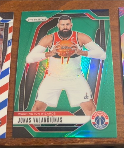 2024-25 Panini Prizm #76 Jonas Valanciunas — front