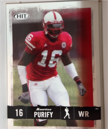 2008 SAGE Hit #46 Maurice Purify — front