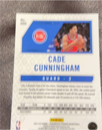 2023-24 Panini Contenders #20 Cade Cunningham Detroit Pistons — front