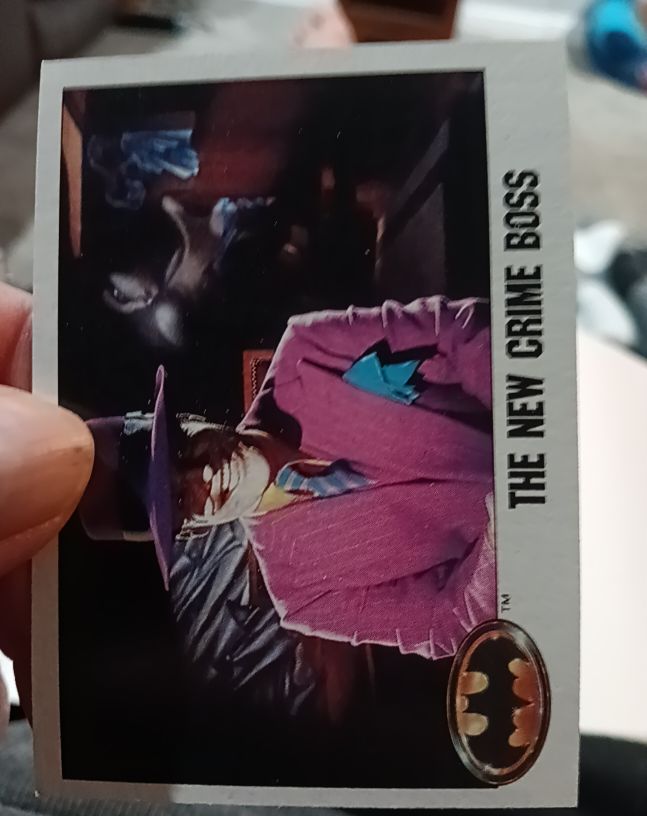 1989 Topps Batman #46 The New Crime Boss The Joker — front