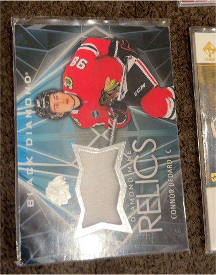 2024-25 Upper Deck Black Diamond #DMR-CB Connor Bedard — front