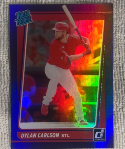 2021 Donruss #37 Dylan Carlson — front